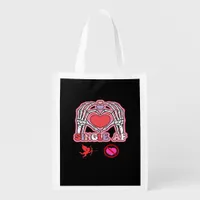 Hands Halloween Quote – Creepy Cute Slogan Grocery Bag