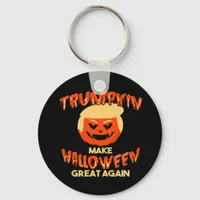 Trumpkin Make My Halloween Great Again Keychain