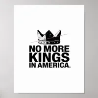 No More Kings In America Poster