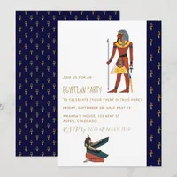 Egyptian Themed Party Invitation