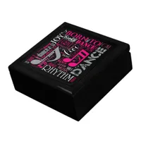 Born to Dance Pink ID277 Jewelry Box