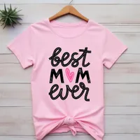 Cute Words Best Mom Ever Happy Mothers Day T-shirt