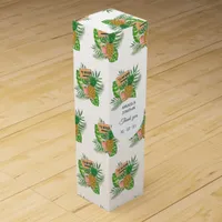 Hawaiian Aloha Luau Party Wine Box