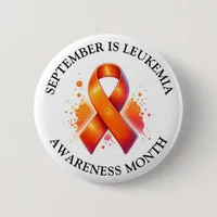 September is Leukemia Awareness Month Button