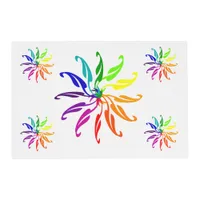 Laminate Placemat - Color Wheels