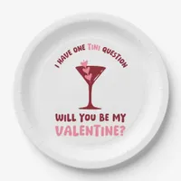  Martini Valentine Chic & Trendy Galentines Day Paper Plates