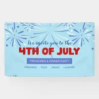 Let Freedom Sparkle! - 4th of July Banner