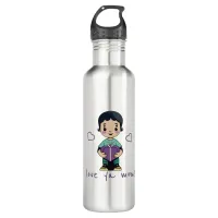 Cute Boy Kiss Stainless Steel Water Bottle