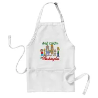 Held Captive in Washington Adult Apron