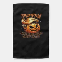 Funny Trumpkin Classic Garden Flag