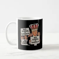 No Kings In America Anti Classic Bold Style Coffee Mug