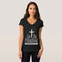 As He Promised Deuteronomy 26:19 Bible Verse T-Shirt