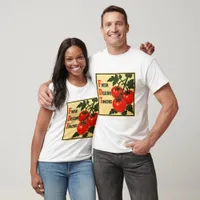 Funny Fresh Delicious Tomatoes Vintage Style T-Shirt