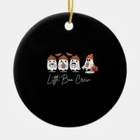 Little Boo Crew Minimal Clean Ceramic Ornament