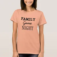 Family Game Night Shirts
