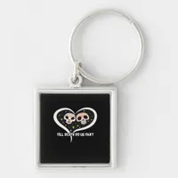 Zombie In Graveyard - Till Death Do Us Part Keychain