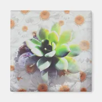 Spring Dreaming Plant Digital Art Magnet