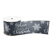 Believe in the Magic of Christmas   Satin Ribbon