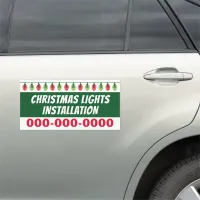 10” x 20” Christmas Lights Installation Car Magnet