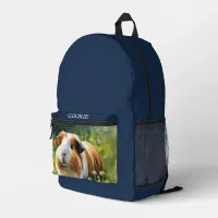 Your Pet Photo Printed Backpack