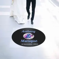 Customizable Disco Wedding  Floor Decals