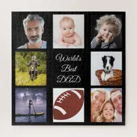 Father black photo jigsaw puzzle