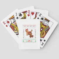 Tis The Season To Be Naughty Christmas  Poker Cards