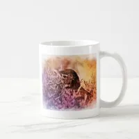 Baby Robin Watercolor Pastels Coffee Mug
