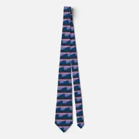 Nightfall in Alaska Tie