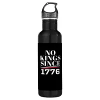 No Kings In America Since 1776 #1 Classic Stainless Steel Water Bottle