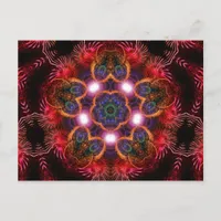 Light Five Fractal Arts Postcard