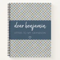 Letters to My Grandson Keepsake Journal