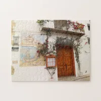 Altea Spain Decorative Doorway and Mural Jigsaw Puzzle