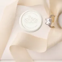 Elegant Two Swans In Love Wedding Wax Seal Stamp