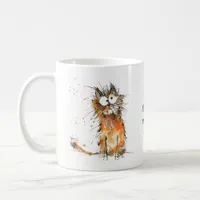 My Monday Morning Face Cat Work Place Humor Coffee Mug