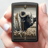 Buffalo Regal Quilted Leather  Zippo Lighter