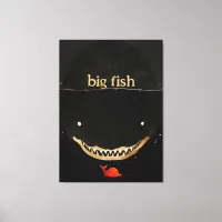 Big Dark Shark Canvas Print