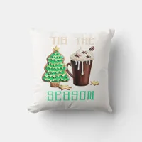Tis The Season Christmas Throw Pillow