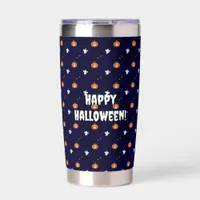 Halloween pattern insulated tumbler