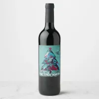 Pine Tree Winery Christmas Tree Edition Wine Label