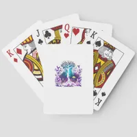 Fey Gothic Emo Goblincore Aesthetic  Forest Graphi Poker Cards