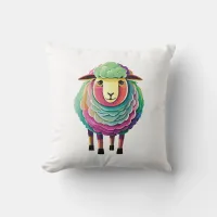 All Wool and a Yard Wide Throw Pillow