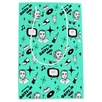 Nostalgic Retro 1950's Style Medium Gift Bag