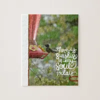 Hummingbird Sunshine in my Soul Jigsaw Puzzle