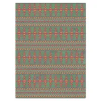 Southwest Sagebrush Green Geometric Design Tissue Paper