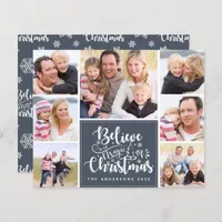 Budget Believe in the Magic of Christmas Card