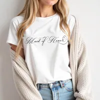 Maid of Honor Shirt – Elegant Bridal Party Tee