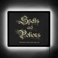 Spells and Potions  LED Sign