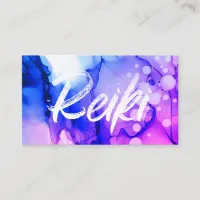 *~* Reiki Practitioner Healer Master Energy Bold Business Card