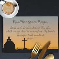 Mealtime Grace Prayer Placemat